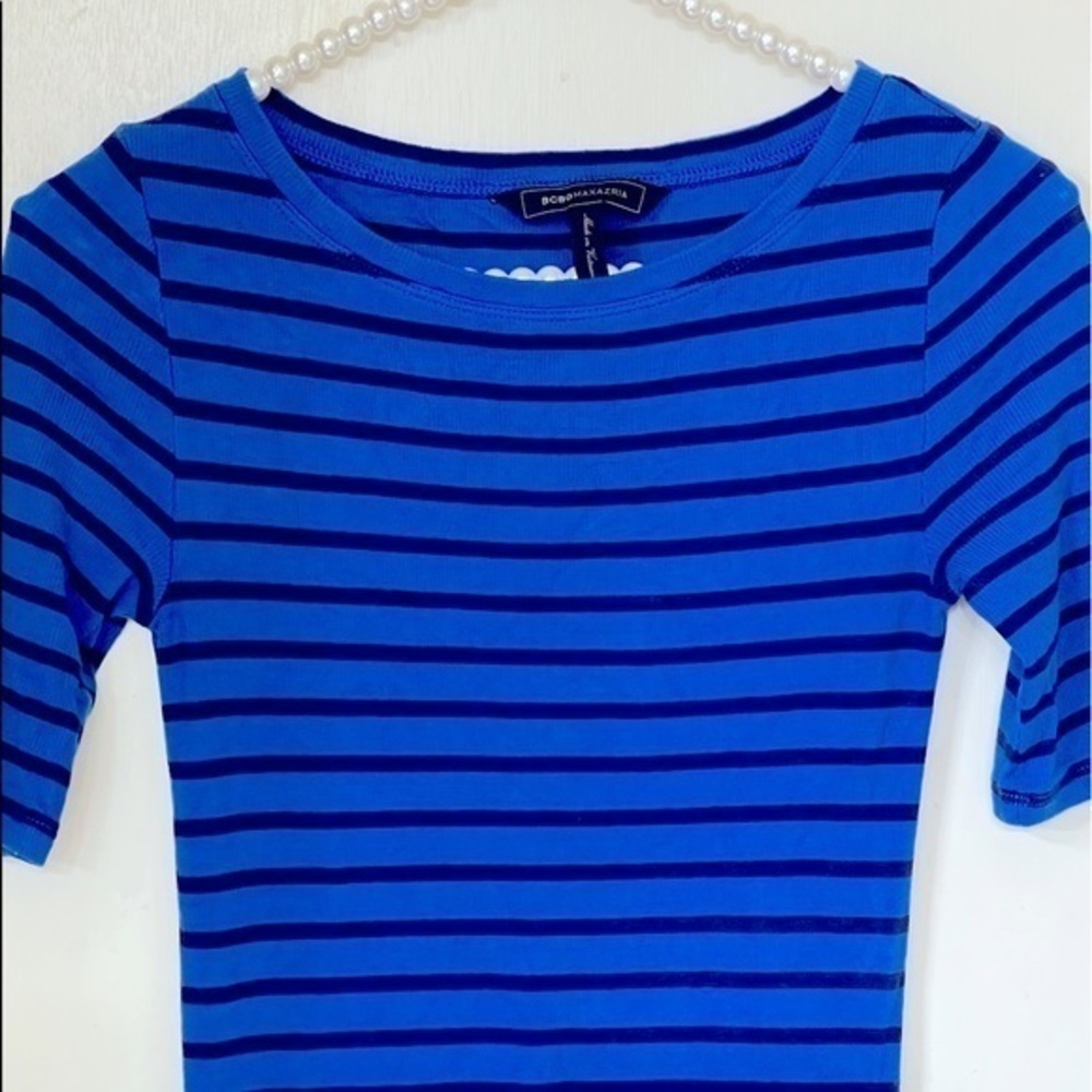BCBGMaxAzria Ribbed Midi Dress Small - Picture 2 of 3